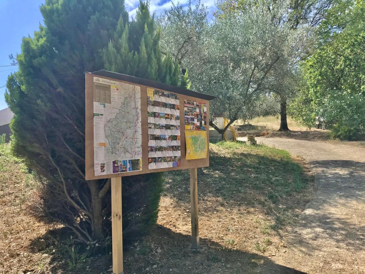 Hebergements Des Posas Sampzon Exterior foto