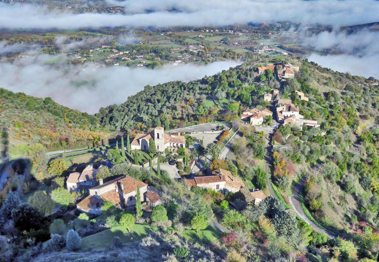 Hebergements Des Posas Sampzon Exterior foto