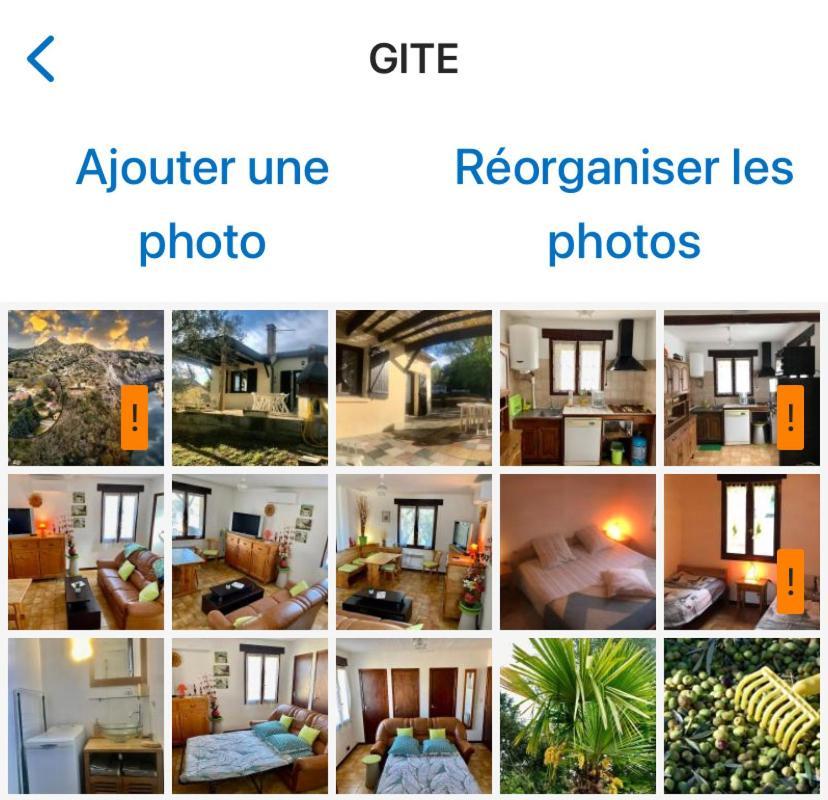 Hebergements Des Posas Sampzon Exterior foto